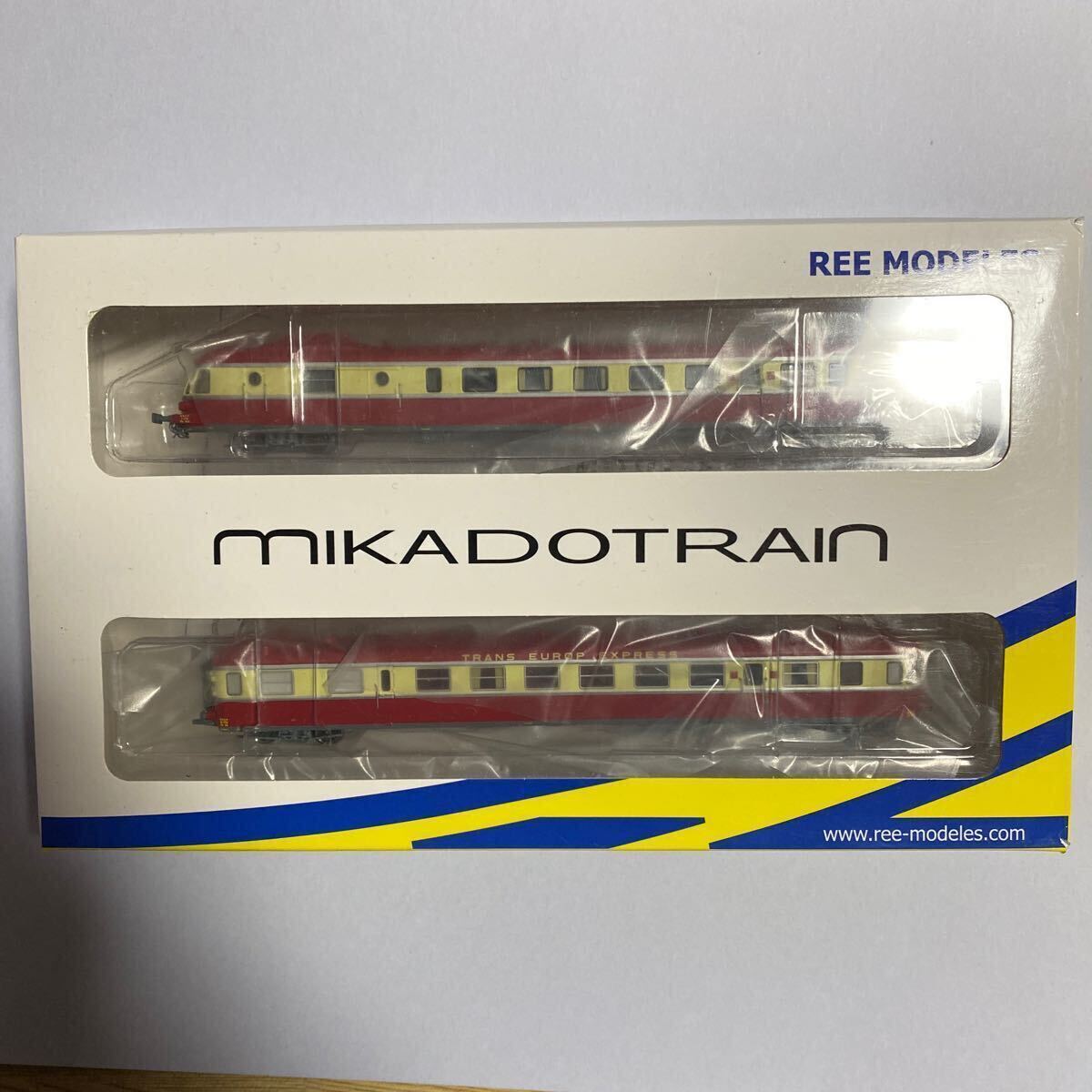 REE Models Mikadotrain NW-162 X-2776+XR-7776 TEE SNCF フランス国鉄Nゲージ _画像1