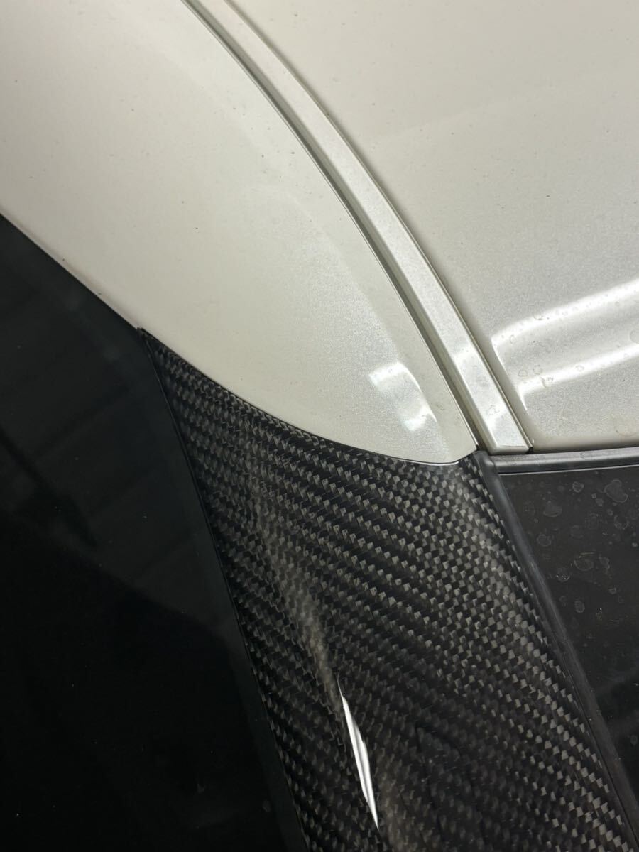 売り切り R35 GTR GT-R カーボン ピラーガーニッシュ 新品の画像9