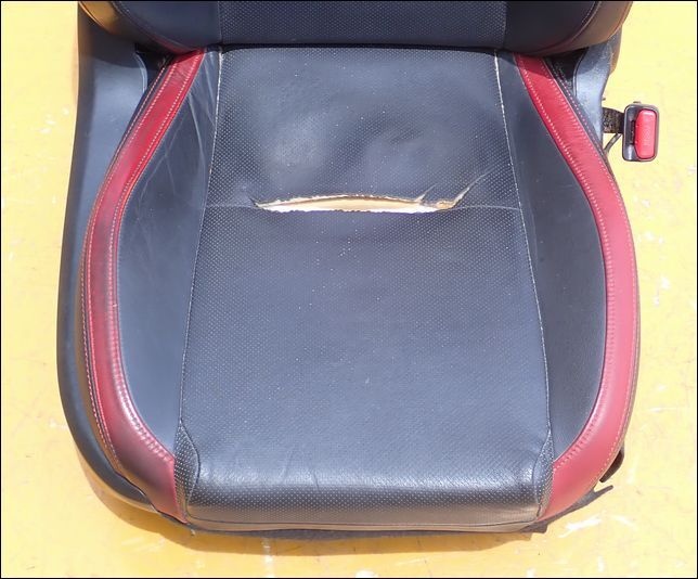 ◆ スバル WRX STI ( VAB ) タイプS 用 純正 電動 パワー シート 運転席 ◆ インボイス対応の画像4