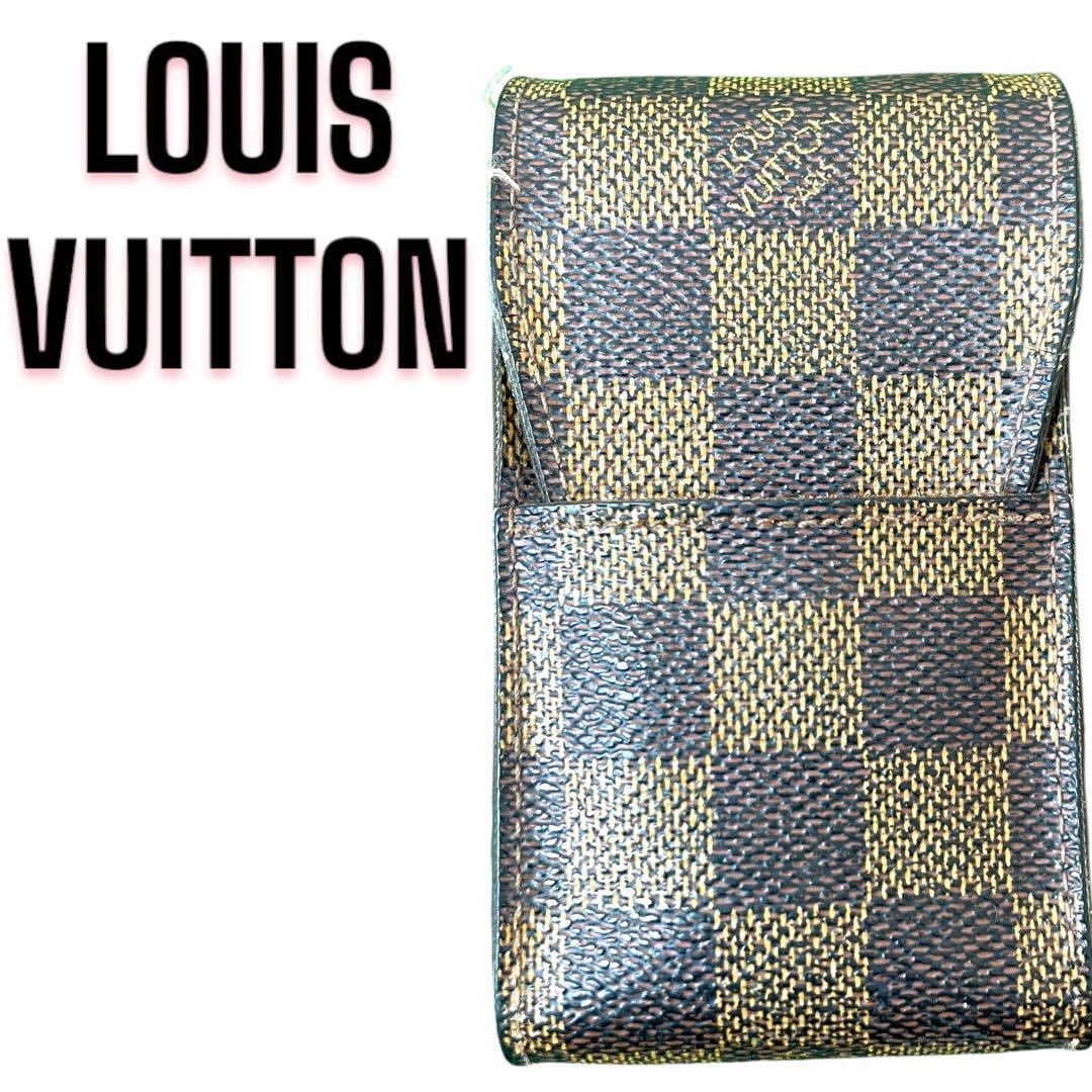 LOUIS VUITTON エテュイ・シガレットケース N63024 ダミエ_画像1