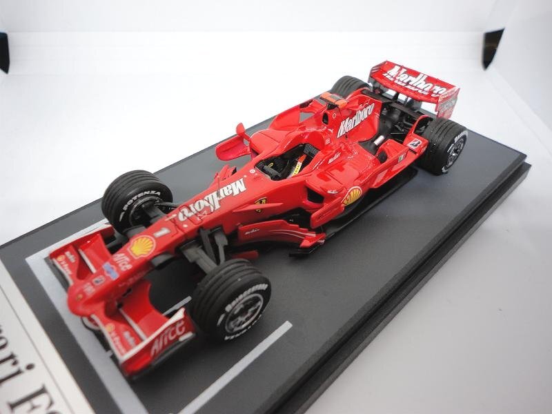 ガレージロム Flat out完成品 フェラーリF2008(バーレーンTest)1/43 ライコネン_画像1