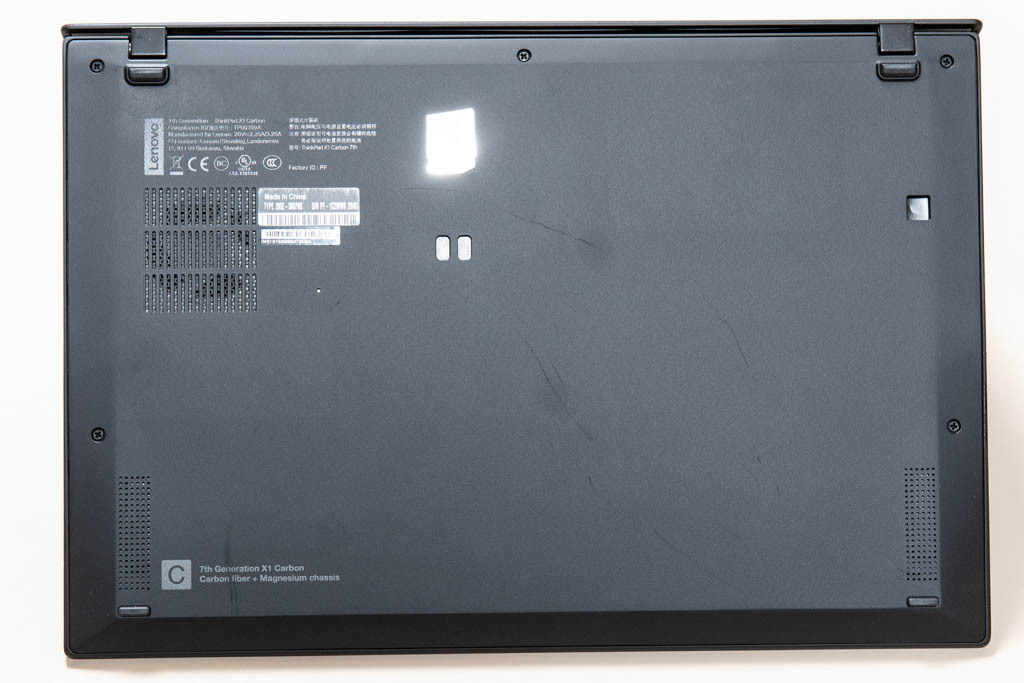 ThinkPad X1 Carbon Gen7 2019 i7-8665U 16GB, 超高速 256GB SSD, 4K UHD IPS Dolby Vision , Sim Free LTE IR 顔 指紋 BT, Win11/10の画像9