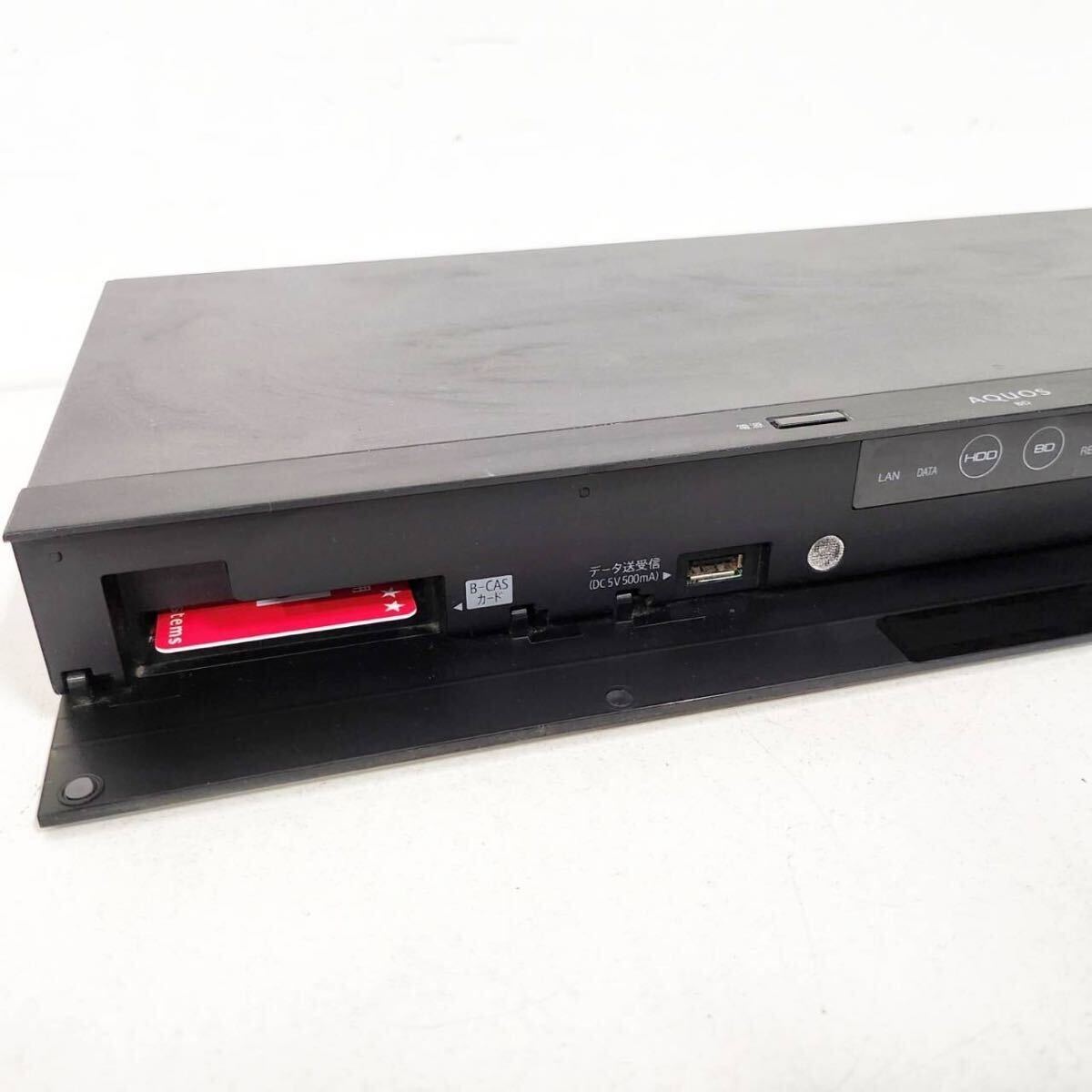 SHARP BD-NW1200/ Blue-ray магнитофон /1TB/2 номер комплект одновременно видеозапись возможно /B-CAS, дистанционный пульт,HDMI, электрический кабель приложен / установленный снаружи HDD соответствует / рабочее состояние подтверждено [NK5892]