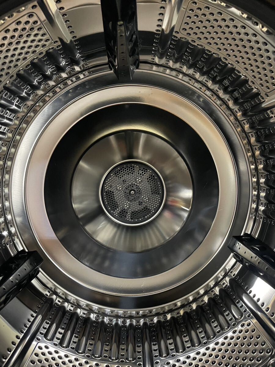 SHARP シャープ ドラム式電気洗濯乾燥機 プラズマクラスター 標準脱水11kg/乾燥6.0kg 2023年製 ES-X11A-SR 自動投入 【NK5751】の画像4