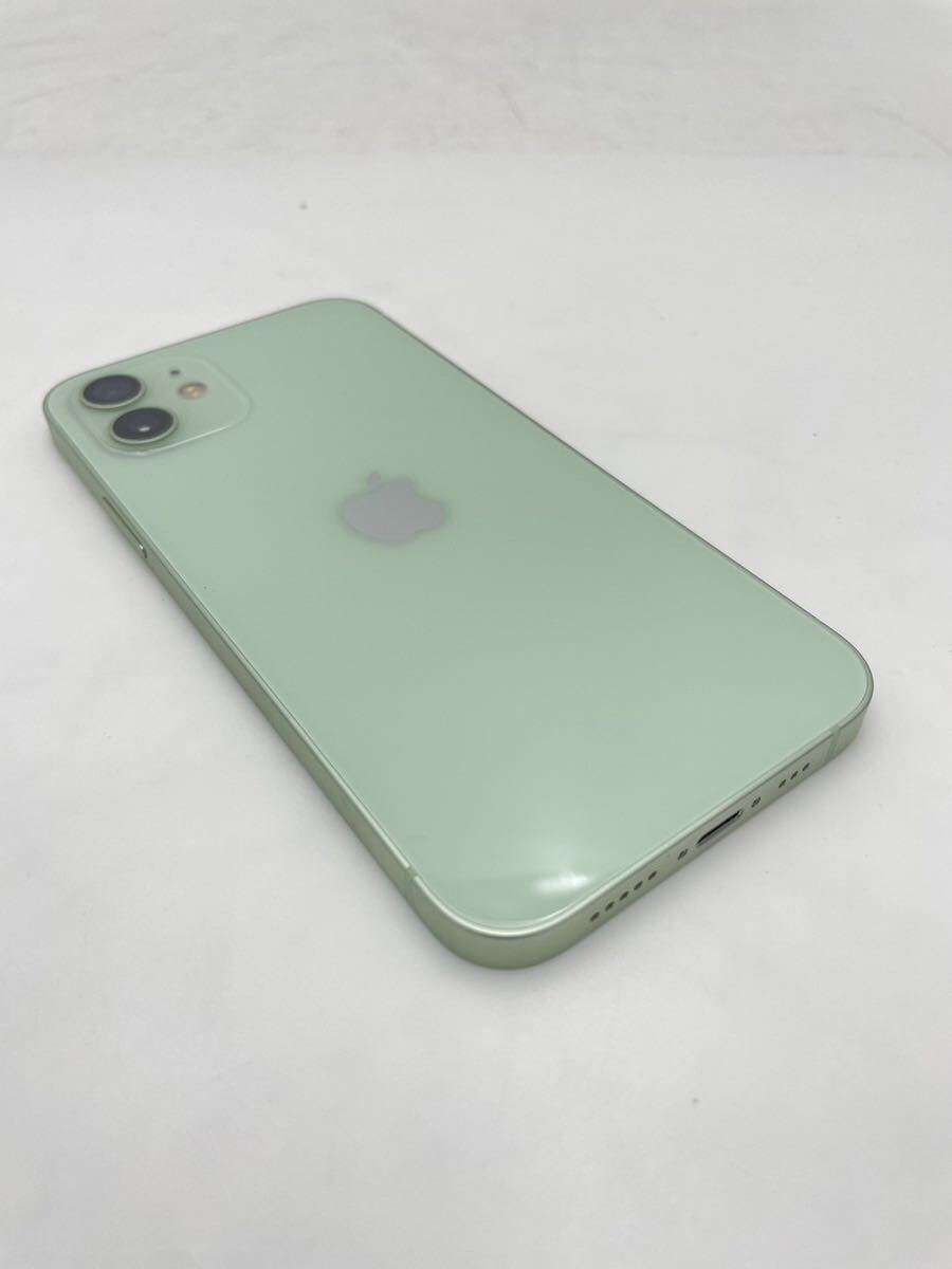 Apple iPhone12 64GB Green A2402 MGHT3J/A SIMフリー ソフトバンクネットワーク利用制限 判定◯ 初期化済【NK5780】の画像5