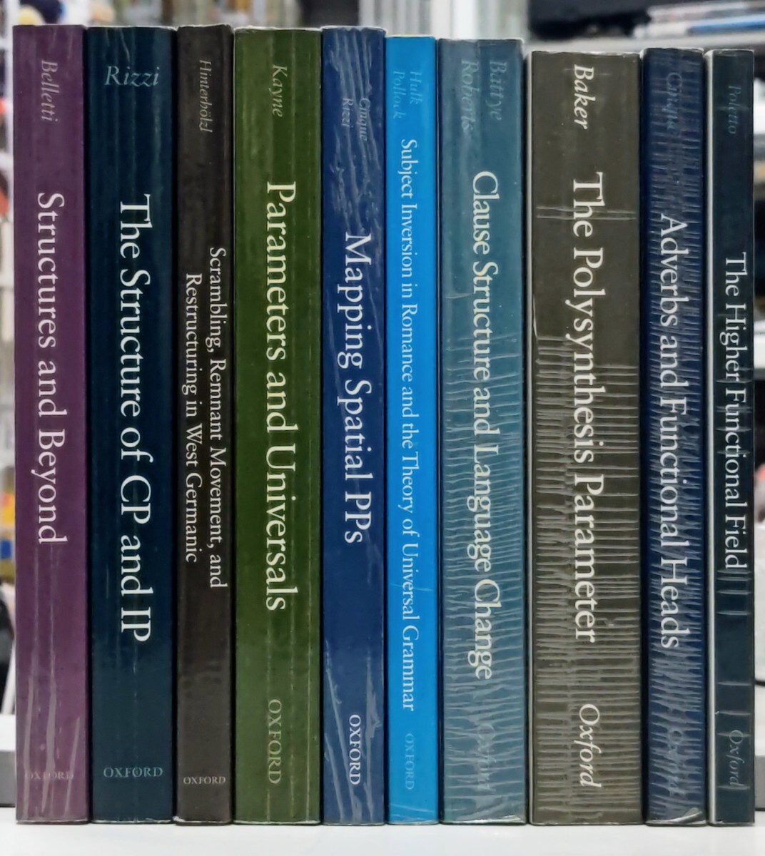 r0401-12.OXFORD STUDIES IN COMPARATIVE SYNTAX まとめ/洋書/言語学/比較構文/方言/イタリア/英語学/ゲルマン語/ロマンス語/学術書_画像1