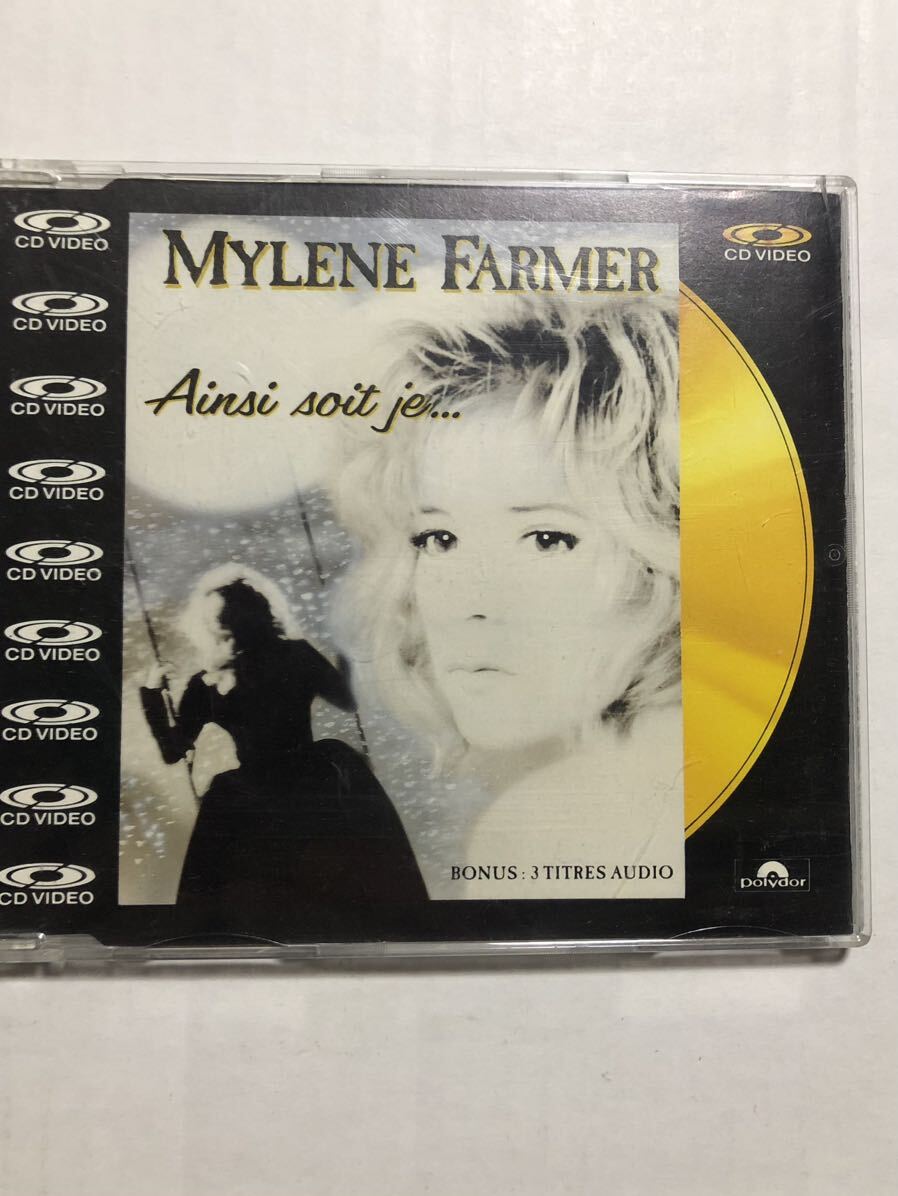 ミレーヌ・ファルメール『Ainsi Soit Je』CD VIDEO 1988の画像1