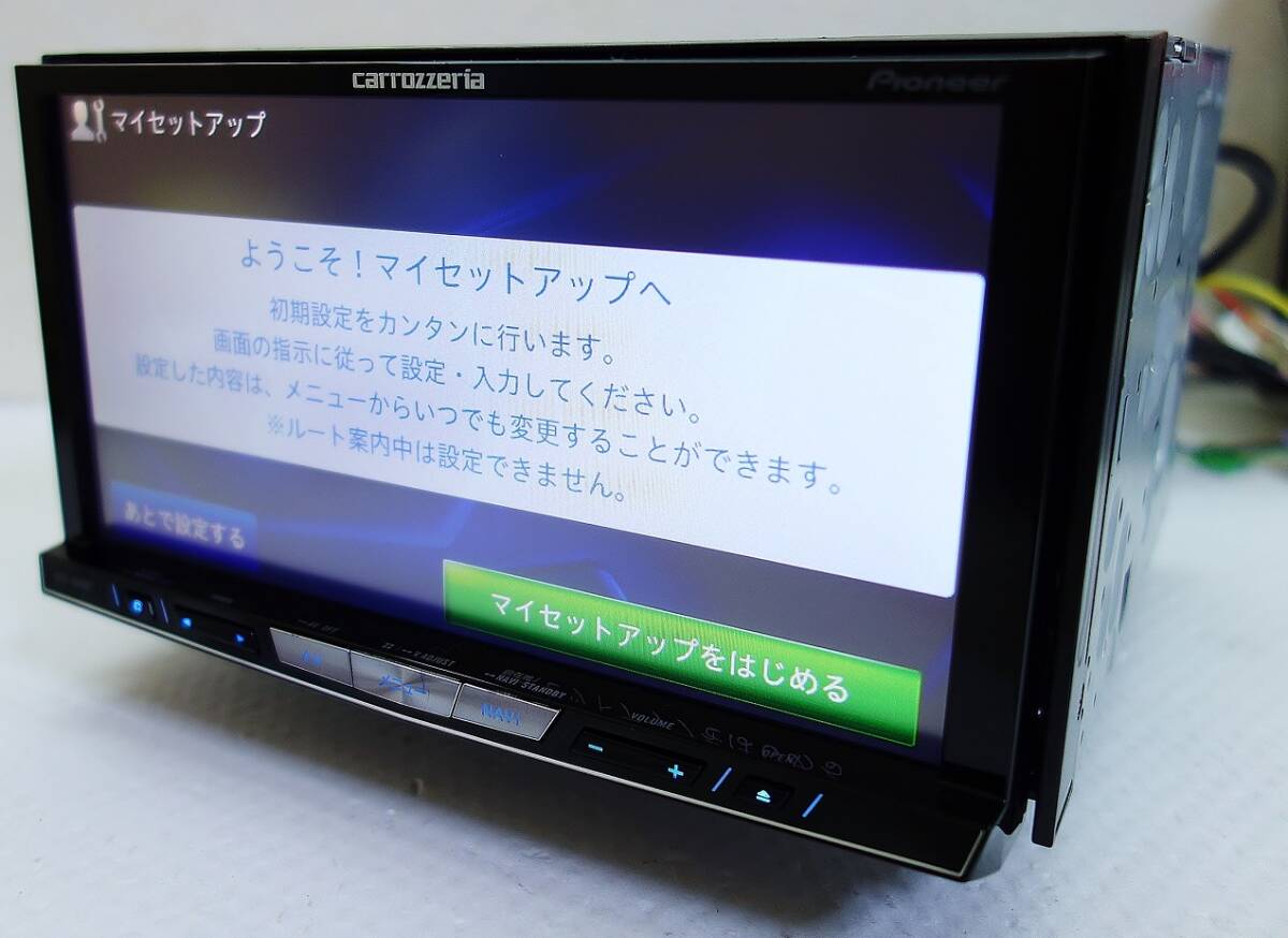 安心1年保証 最新2024年1月更新地図『新品SSD換装済＋新品高級パネル交換済＋新品ハンズフリーマイク付』ZH0007 最高峰サイバーナビ 多機能の画像8