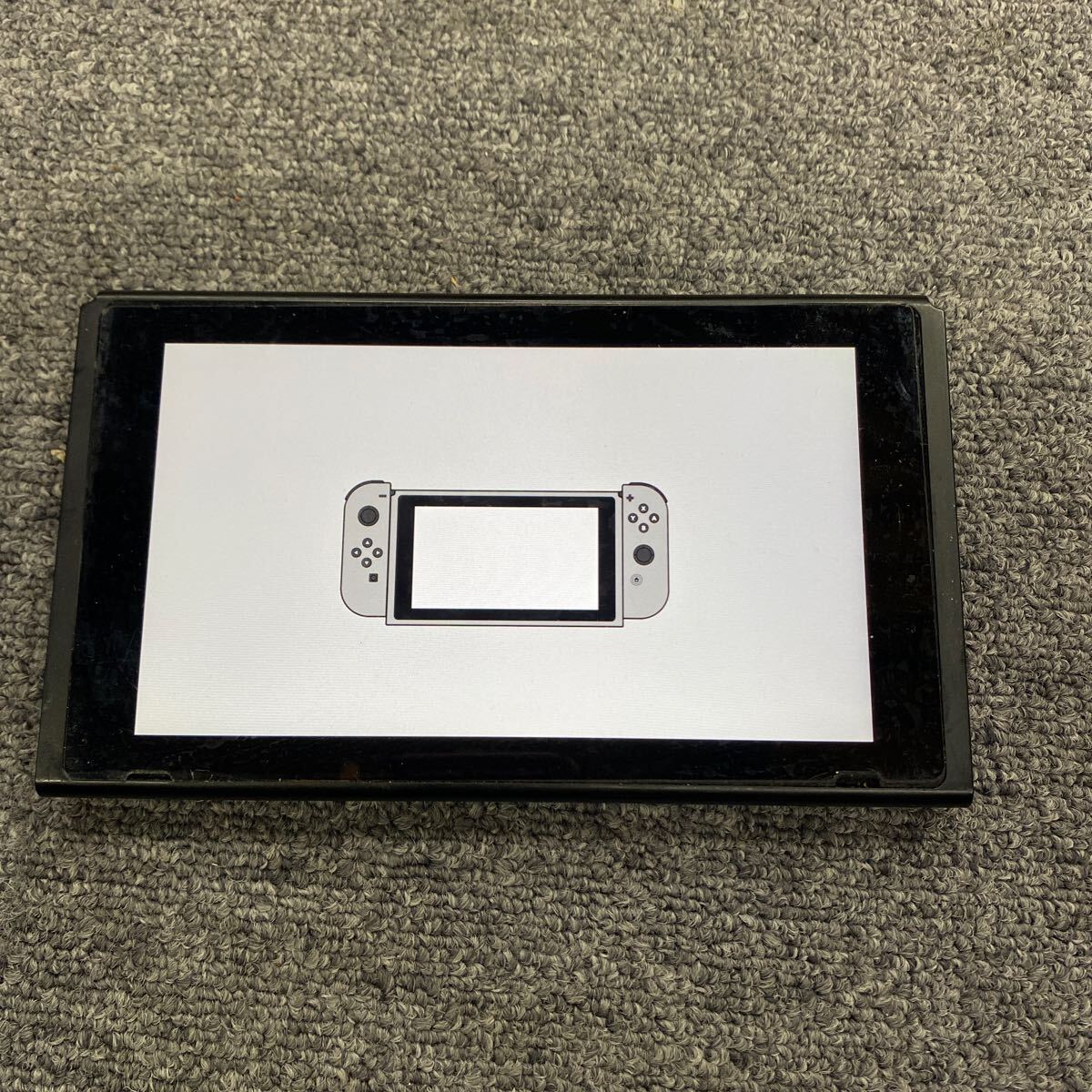 04357 動作品　初期化済 箱無 Nintendo Switch HAC-001(2018) 本体 Answer コントローラー Answerグレー ドック HDMIケーブル 他_画像9