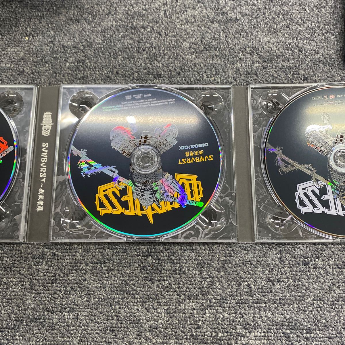 04476初回生産限定盤 (取) DVD付 三方背ケース仕様 ブックレット+ステッカー封入 LOUDNESS 2CD+DVD/SUNBURST〜我武者羅 21/12/29発売 の画像9