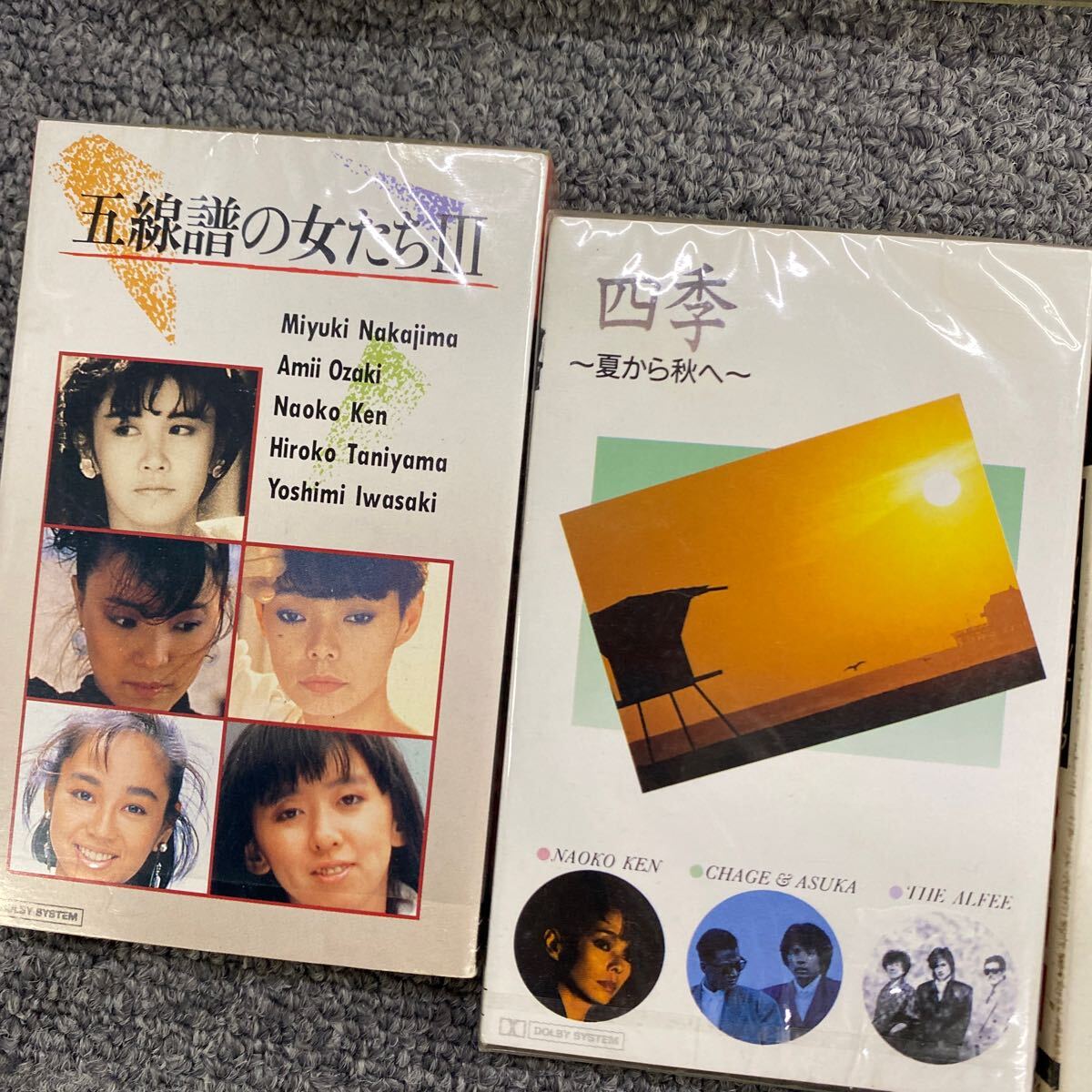 04535 カセットテープ まとめ　BGM、南こうせつ、かぐや姫、谷山浩子、四季等　現状ジャンク品　動作未確認_画像3