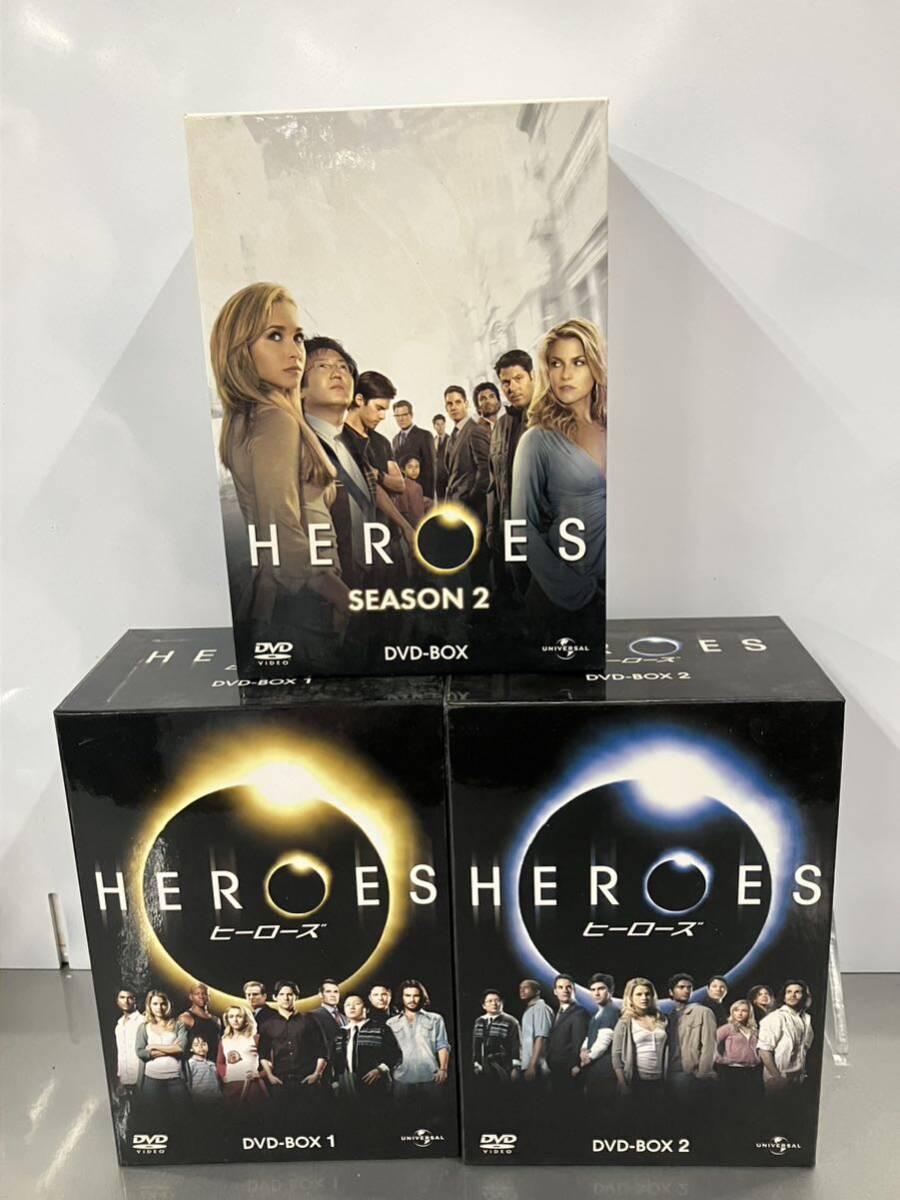 HEROES DVD-BOX 1 ,2とHEROES/ヒーローズ DVD-BOX 1〈6枚組〉まとめの画像1