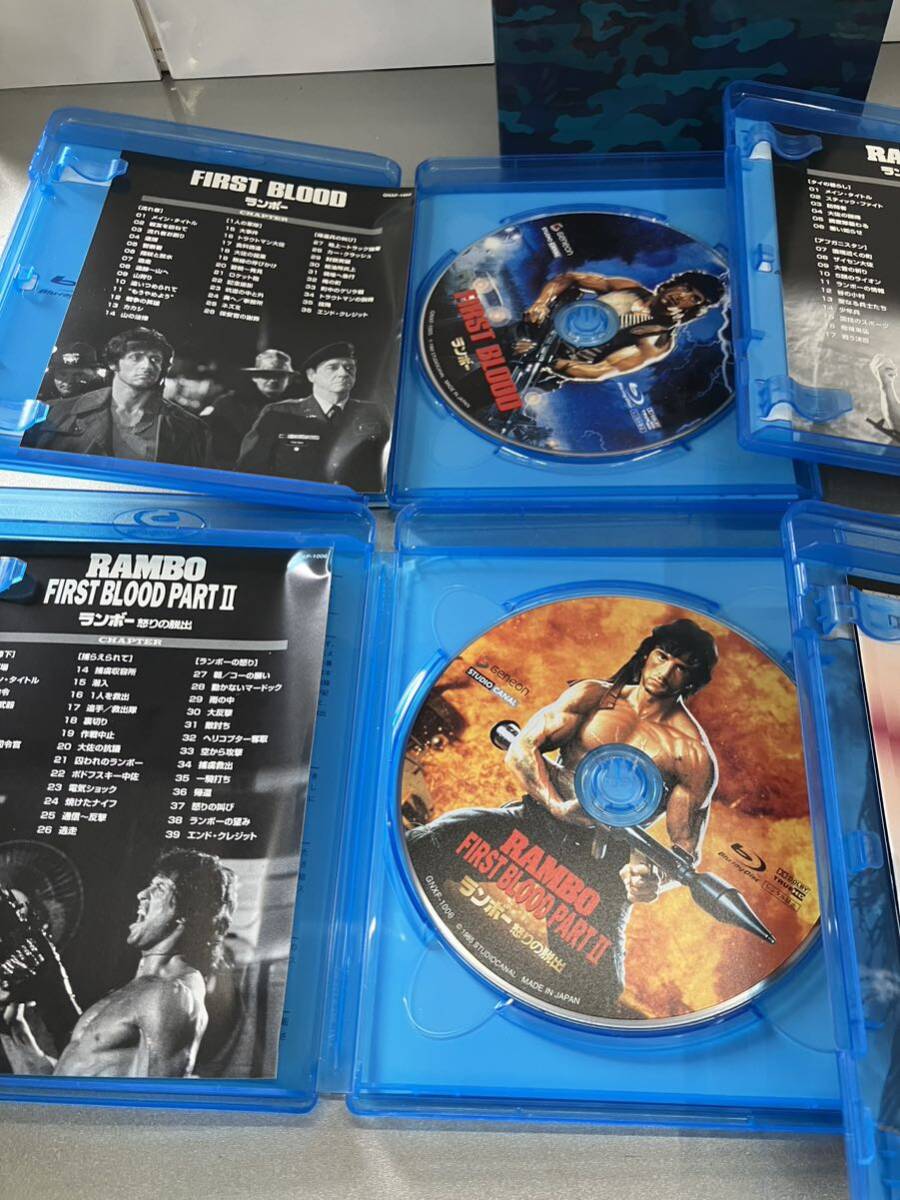 61 ランボー トリロジー Blu-ray BOX 初回限定BOX 3部作＋最後の戦場の画像6