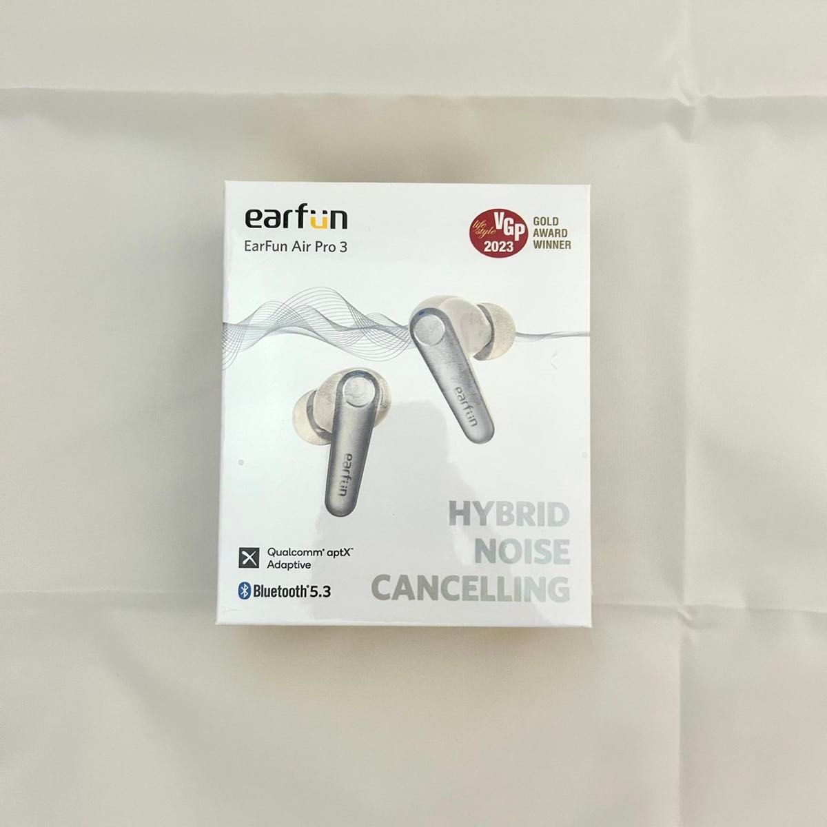 【Bluetooth 5.3】EarFun Air Pro 3 イヤーファン ホワイト