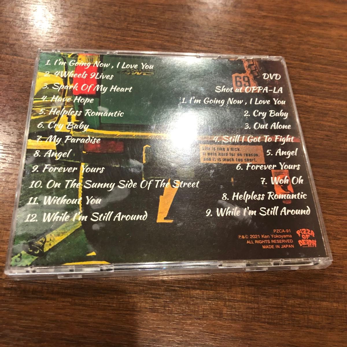 4Wheels 9Lives (DVD付) CD Ken Yokoyama