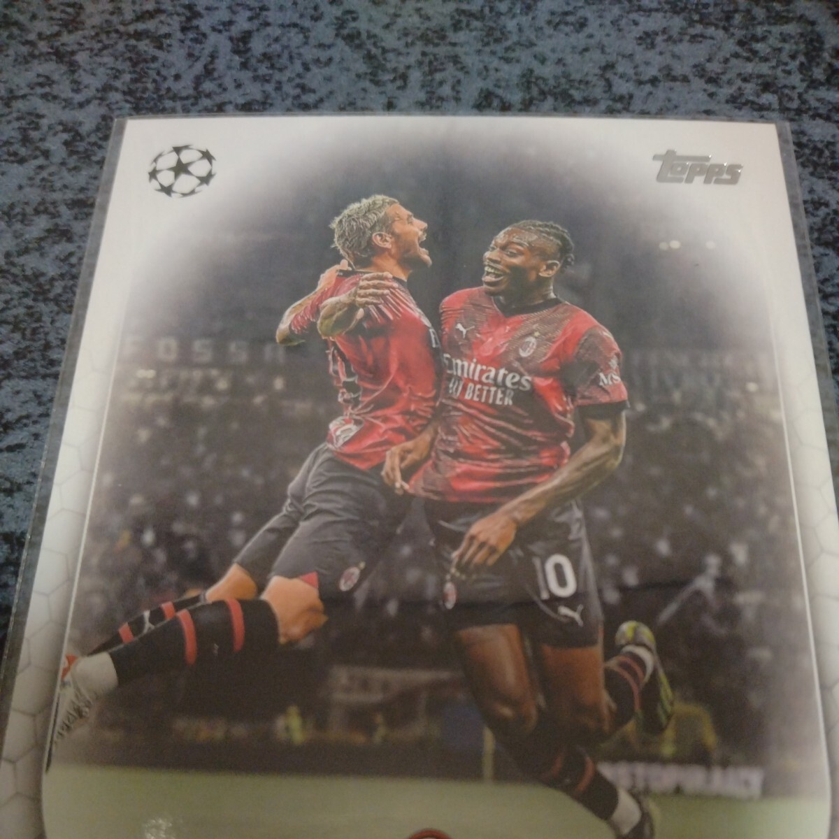 TOPPS サッカーカード 3枚 レアルマドリード ACミラン バイエルン トレカ UEFA  Club  Competitions  Soccer の画像4