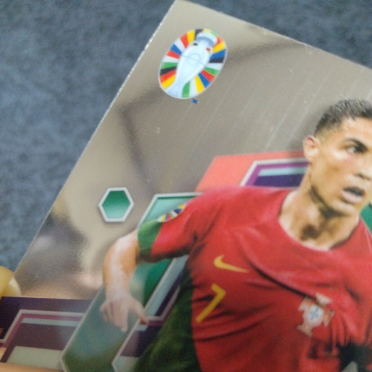 クリスティアーノ・ロナウド  サッカーカード  TOPPS  FINEST  ROAD TO UEFA EURO ポルトガル トレカ クリロナ ベースカード の画像6