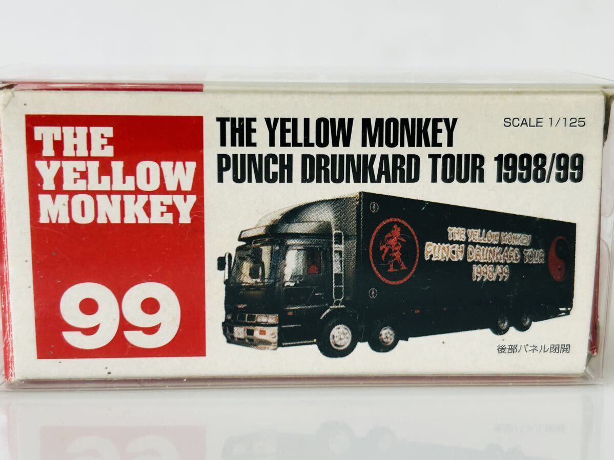 即決 トミカ THE YELLOW MONKEY ツアートラック PUNCH DRUNKARD TOUR 1998/1999 黒_画像1