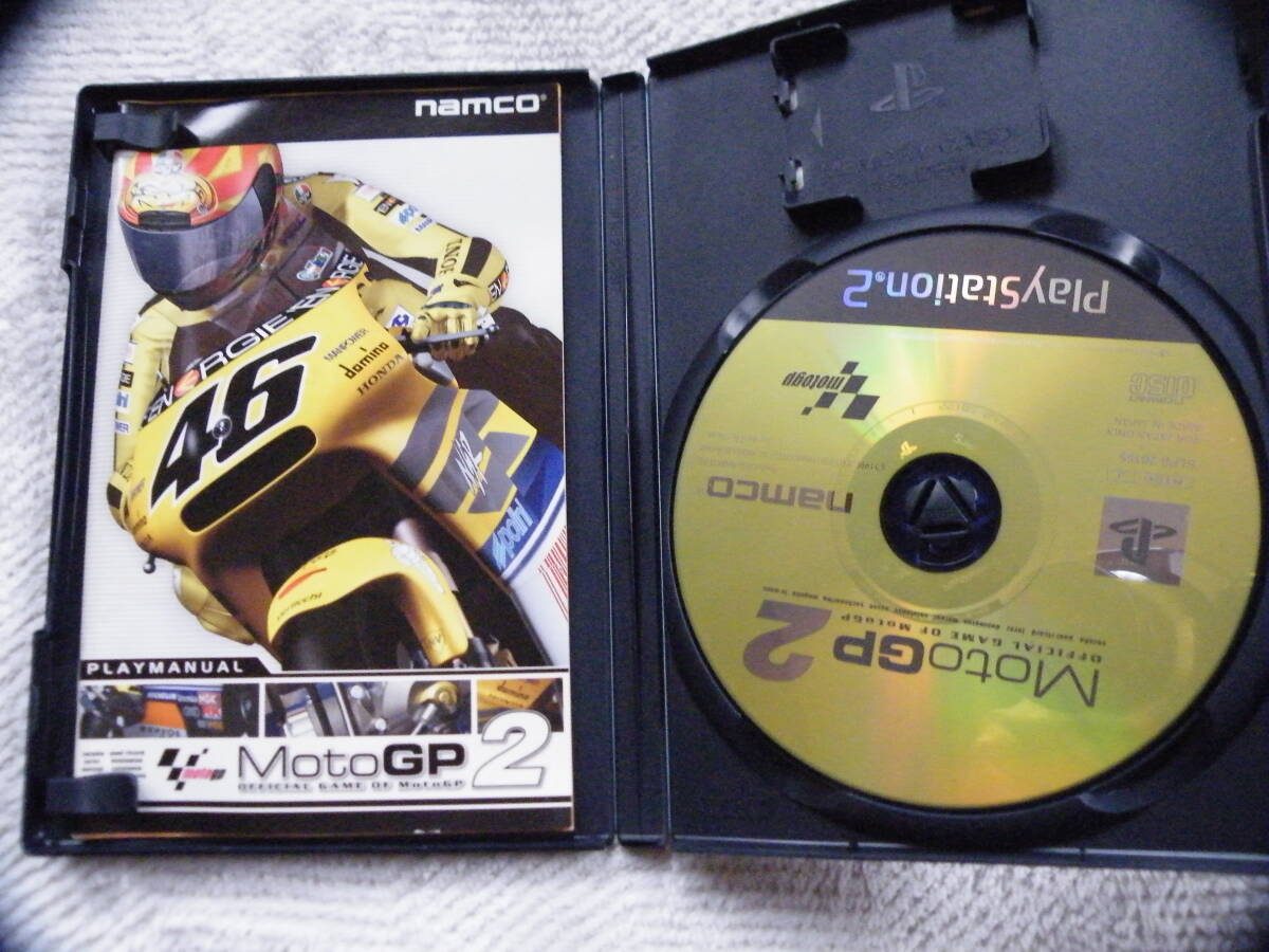 PS2　MotoGP2　ライダー・バイク　ナムコ_画像3