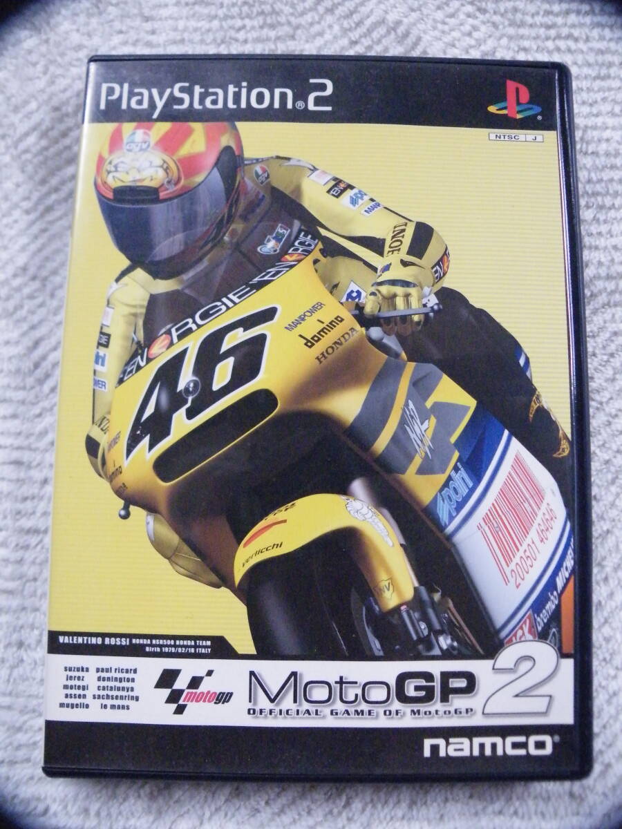 PS2　MotoGP2　ライダー・バイク　ナムコ_画像1