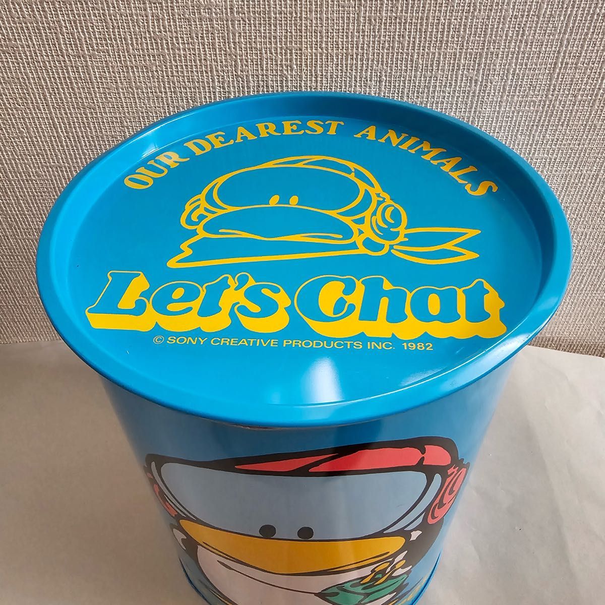 LET'S CHAT レッツチャット 昭和レトロ 当時物 ソニー ペンギン キャラクターグッズ 美品