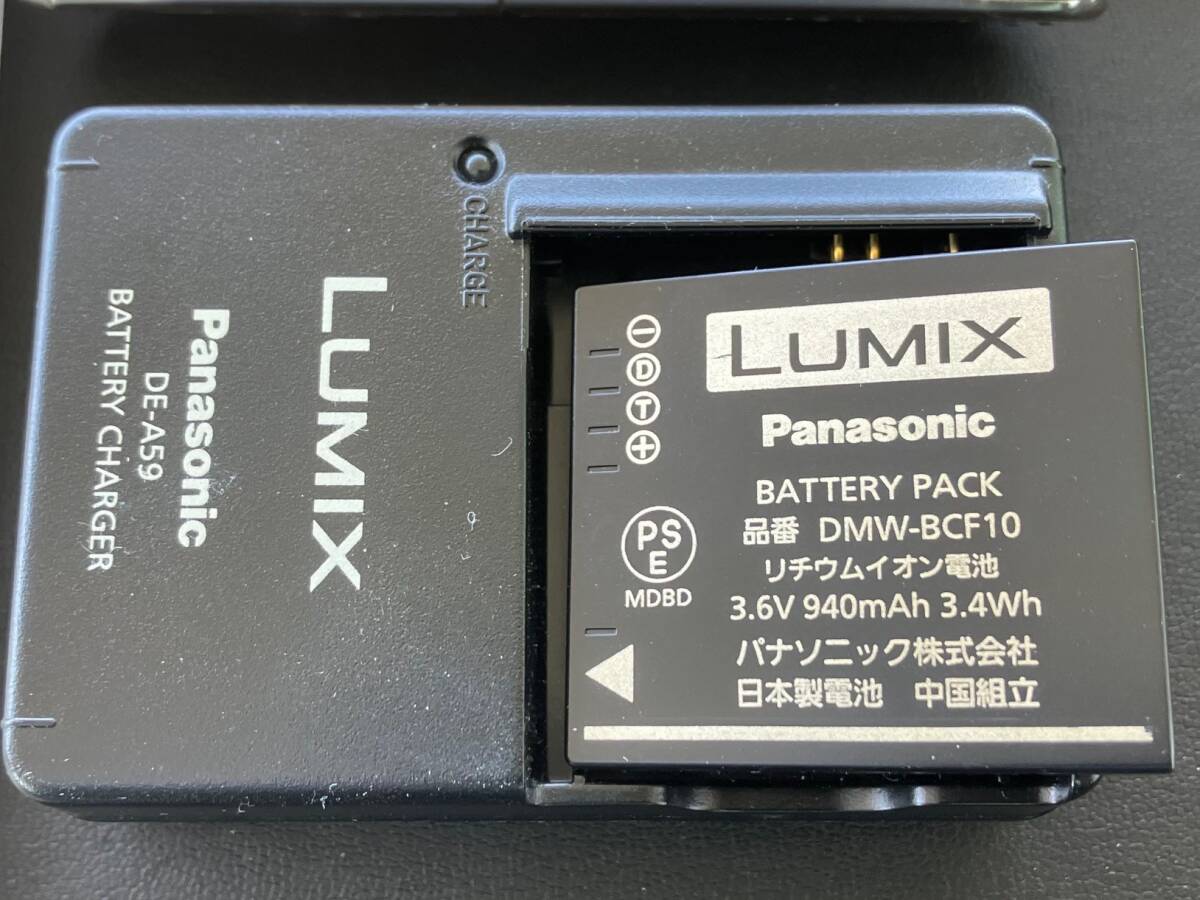 4823 Panasonic LUMIX DMC-FX40 ゴールド系 コンパクト デジタルカメラ 実働 稼動品 ※説明と画像をご確認下さいませ！の画像2