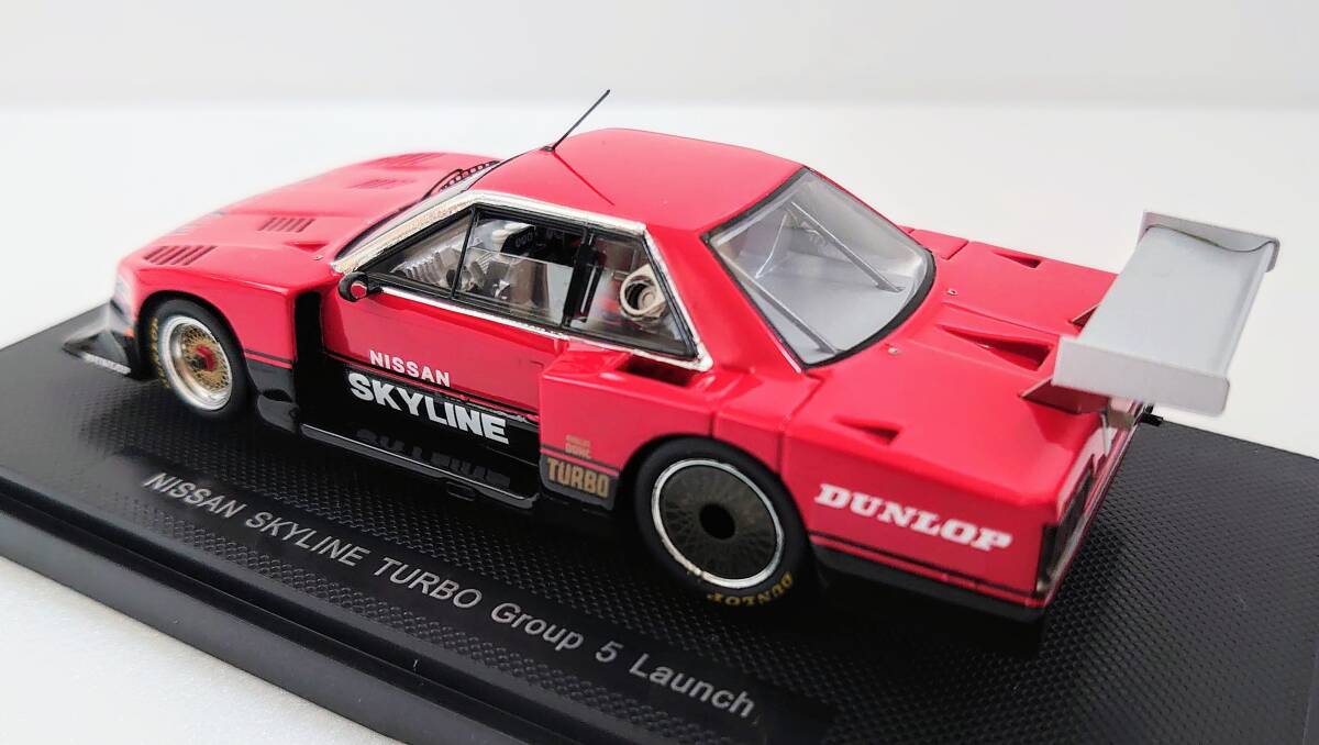 未使用　EBBRO　エブロ 1/43 NISSAN　SKYLINE　TURBO　Group　5　Launch　日産スカイライン ターボ Gr.5 ランチ_画像8