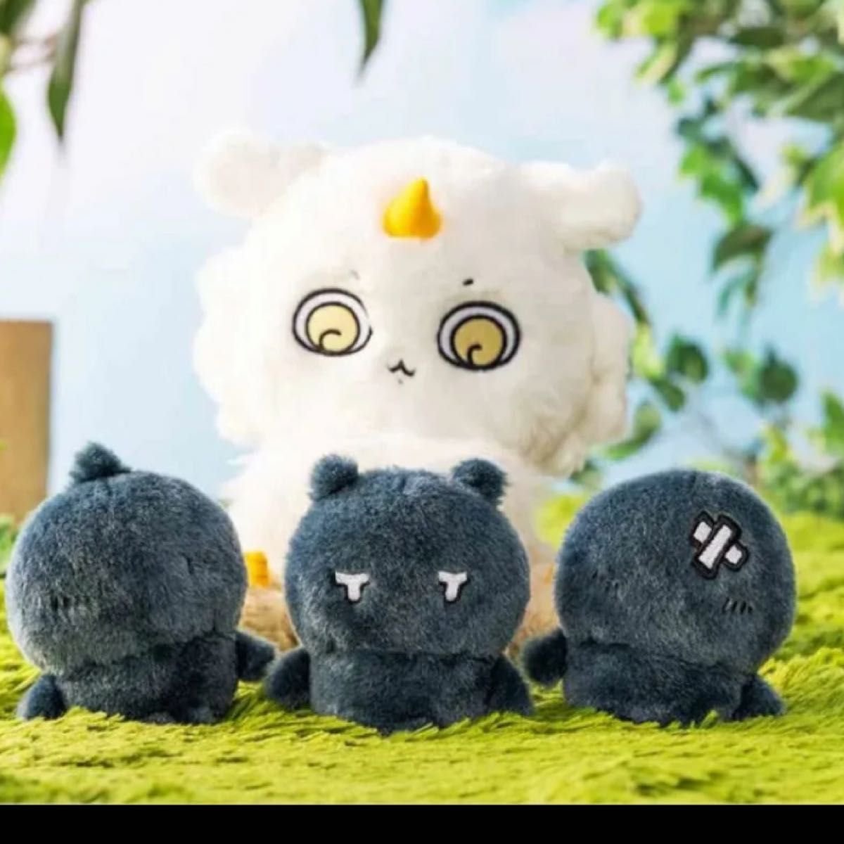 ちいかわ グレーの子3体おてだまにもできちゃうマスコットセット ちいかわ グレーの子3体おてだまにもできちゃうマスコットセット