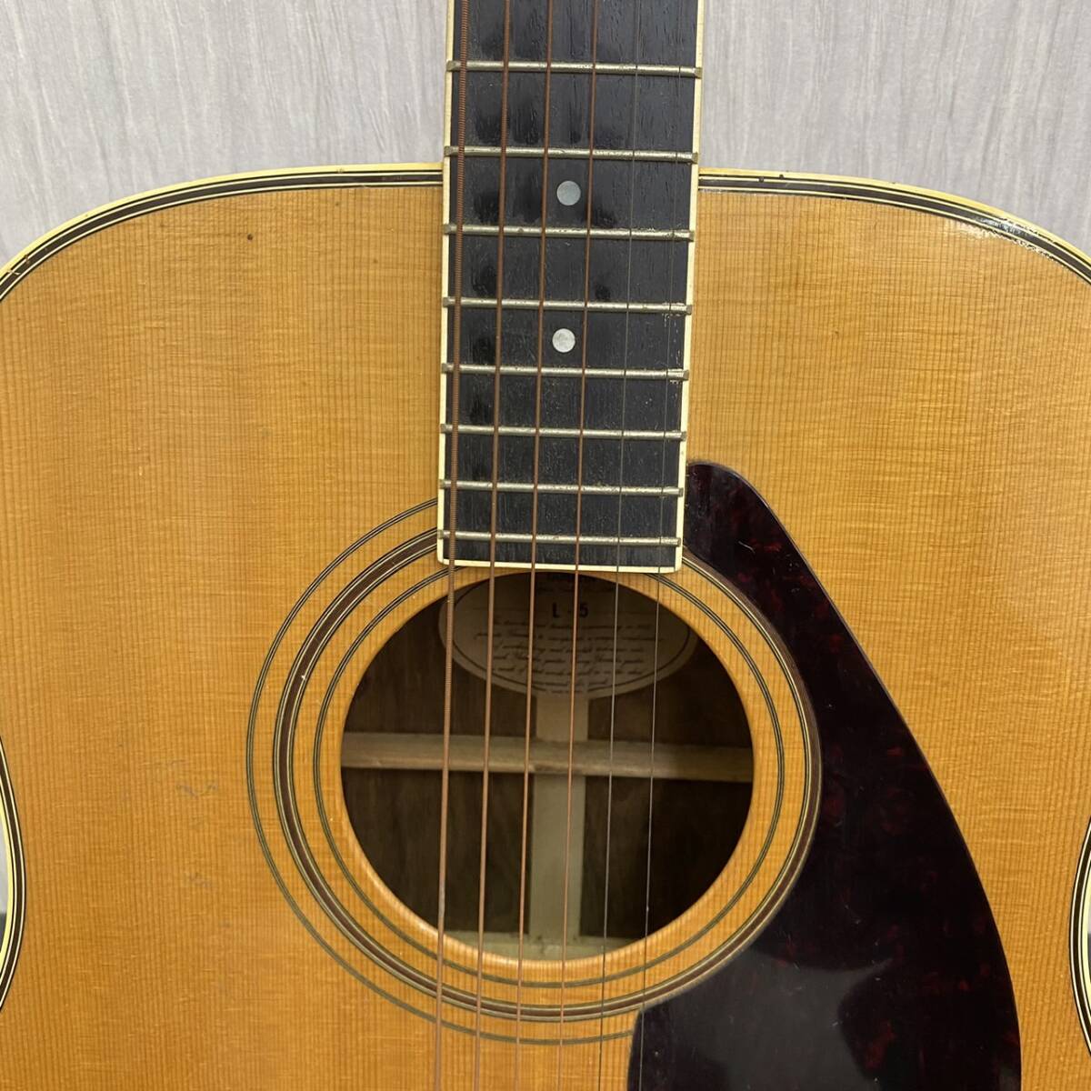 #13313　YAMAHA　ヤマハ　アコースティックギター　アコギ　L-5　楽器　弦楽器　現状品　YAMAHA L-5　_画像5