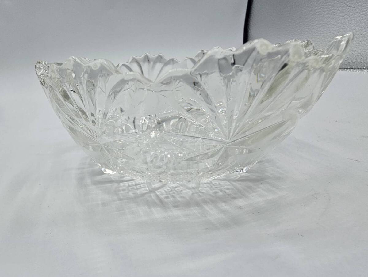 #14072 東洋ガラス バルキー小鉢セット E2-04 5個 ガラス食器 皿 箱付きの画像4