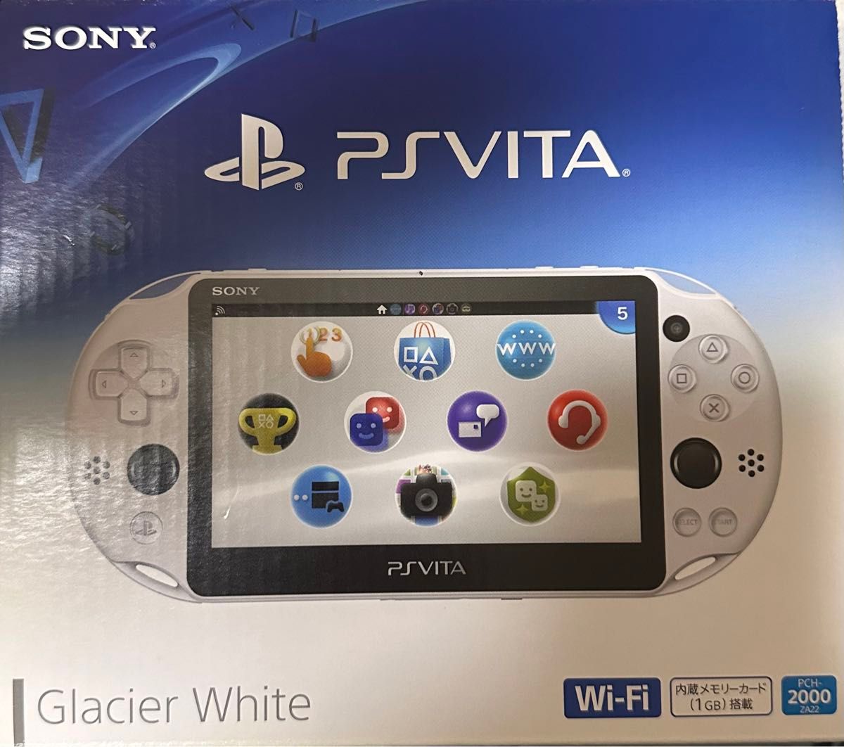PlayStation Vita グレイシャーホワイト Wi-Fiモデル