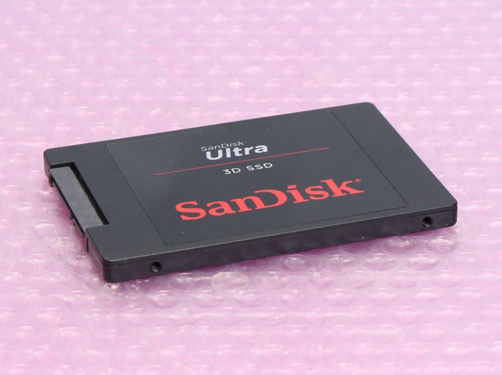 SanDisk Ultra 3D SSD 2.5インチ SDSSDH3-250G 250GB SATA 6Gb/s 7mm 使用時間わずかの画像1