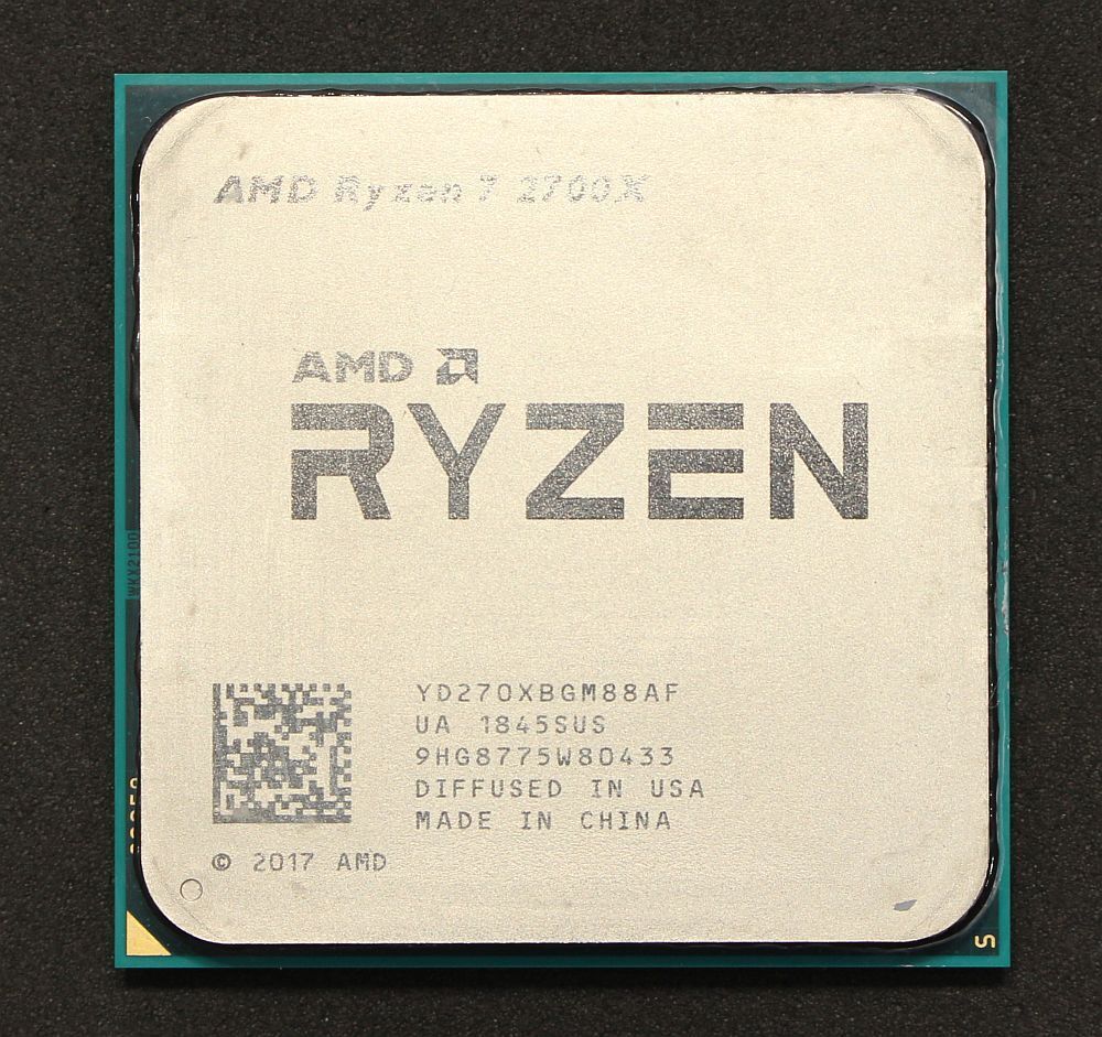 AMD Ryzen 7 2700X 3.7GHz /AM4 /YD270XBGM88AFの画像1