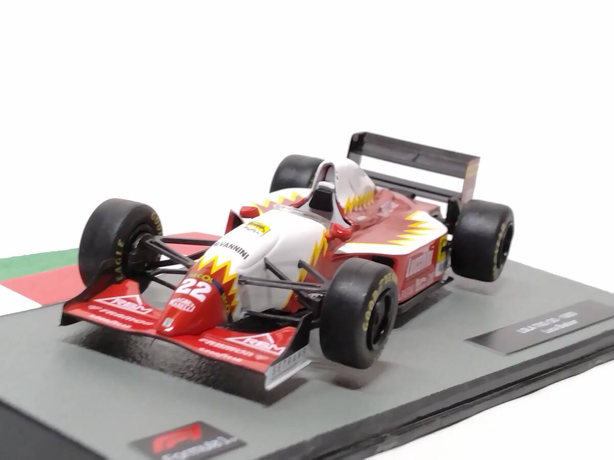 ○133 DeA デアゴスティー二書店販売 隔週刊F1マシンコレクション1/43 No.133 ローラT9330 LOLA T9330 LucaBadoer〈ルカ・バドエル〉1993 の画像9