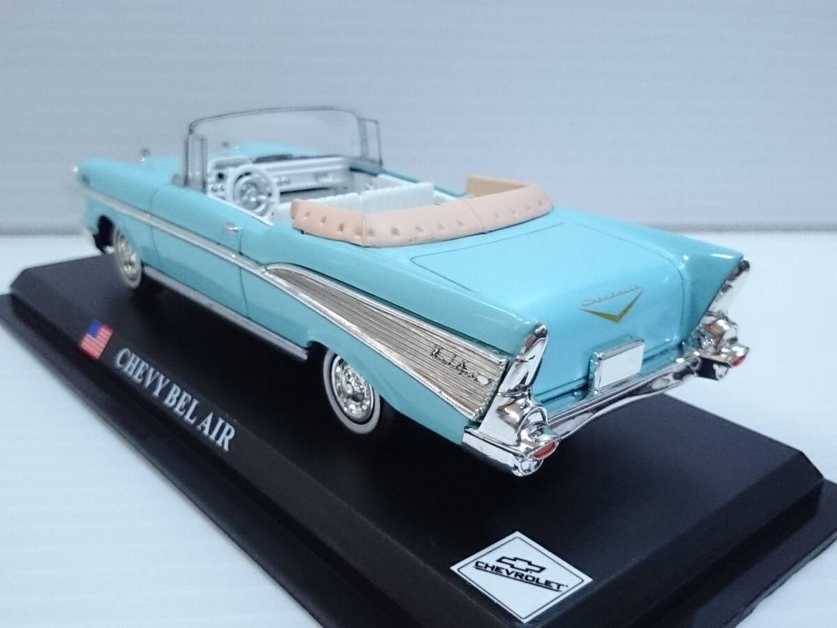 ○55 決定版 週刊デル・プラド カーコレクション No.55 シボレー・ベルエア コンバーティブル Chevrolet Belair Convertible マガジン付_画像8