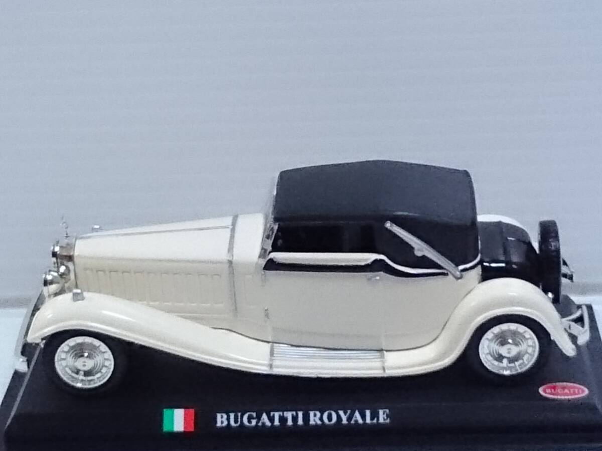 ○64 決定版 週刊デル・プラド カーコレクション No.64 ブガッティ ロイヤル Bugatti Royale マガジン スペックカード付の画像6