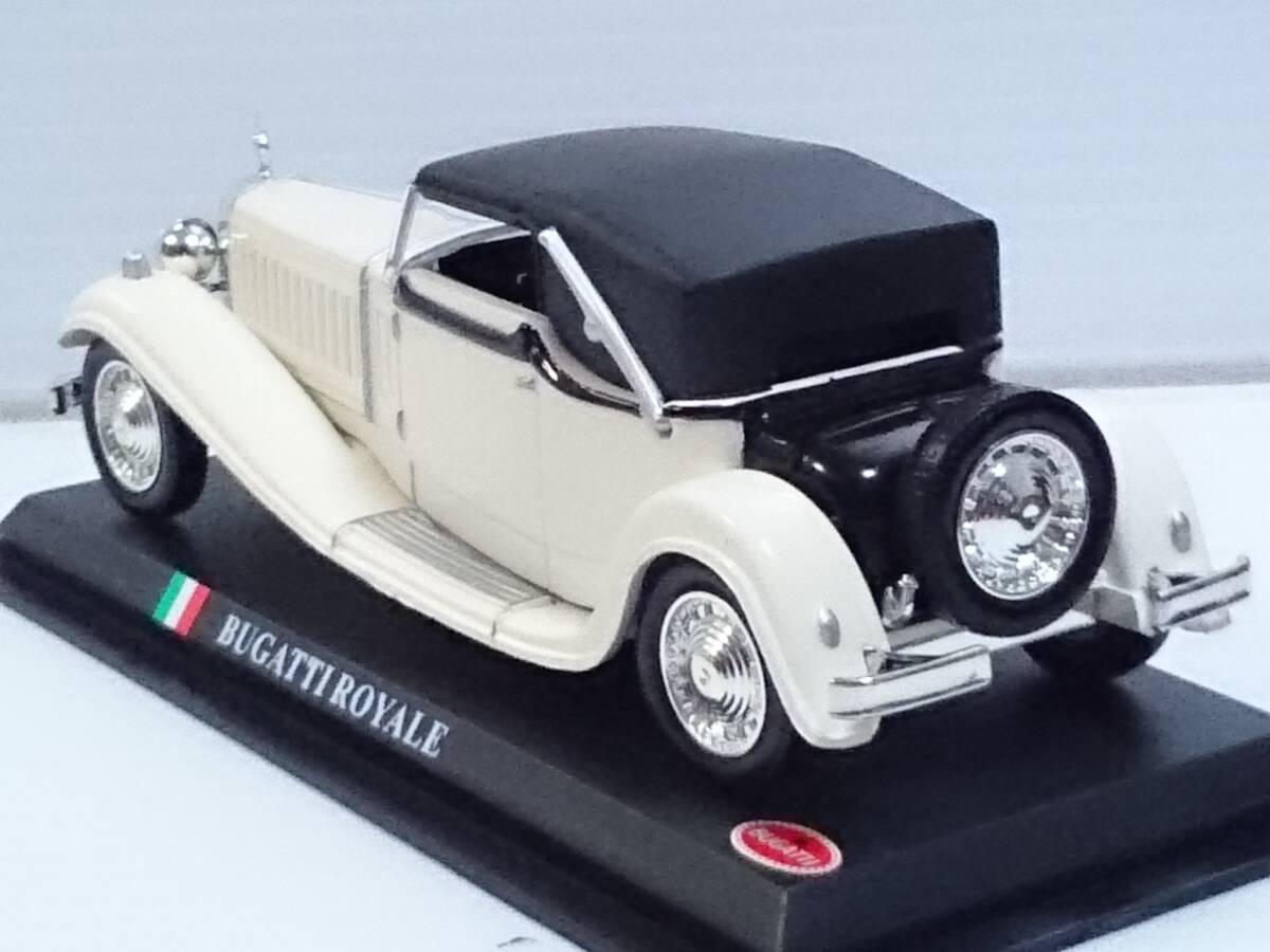 ○64 決定版 週刊デル・プラド カーコレクション No.64 ブガッティ ロイヤル Bugatti Royale マガジン スペックカード付の画像8