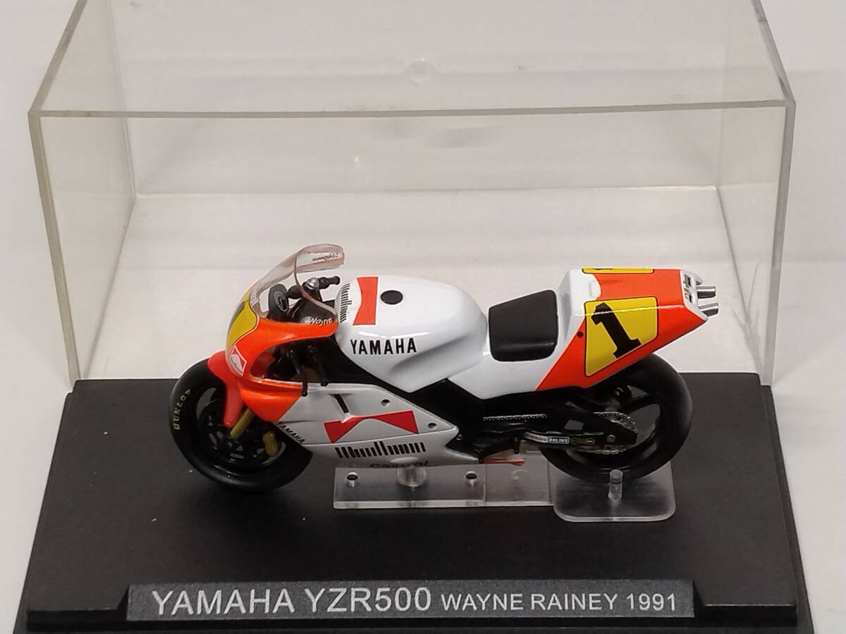 ◆08 DeA デアゴ 1/24 隔週刊チャンピオン・バイク・コレクション No.8 ヤマハYZR500 ウェイン レイニー YAMAHA YZR500 WAYNE RAINEY 1991_画像5