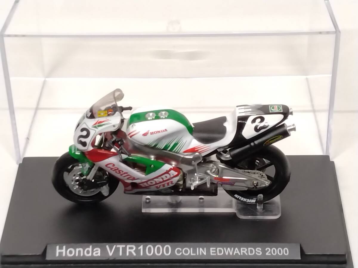 ◆17 1/24 隔週刊チャンピオン・バイク・コレクション No.17 ホンダ VTR1000 コーリン・エドワーズ Honda VTR1000 COLIN EDWARDS 2000 _画像5