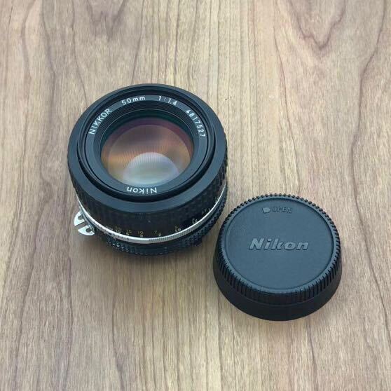 NIKKOR 50mm 1:1.4 nail attaching 