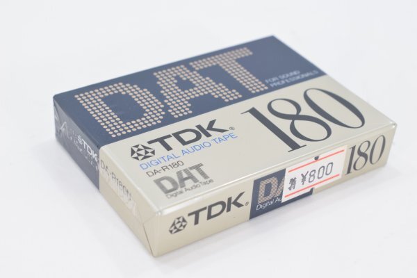 未開封 TDK DA-R180N 180分 DATテープ DIGITAL AUDIO TAPE デジタル オーディオ テープ 5本 セット 記録媒体 Hb-465Mの画像4