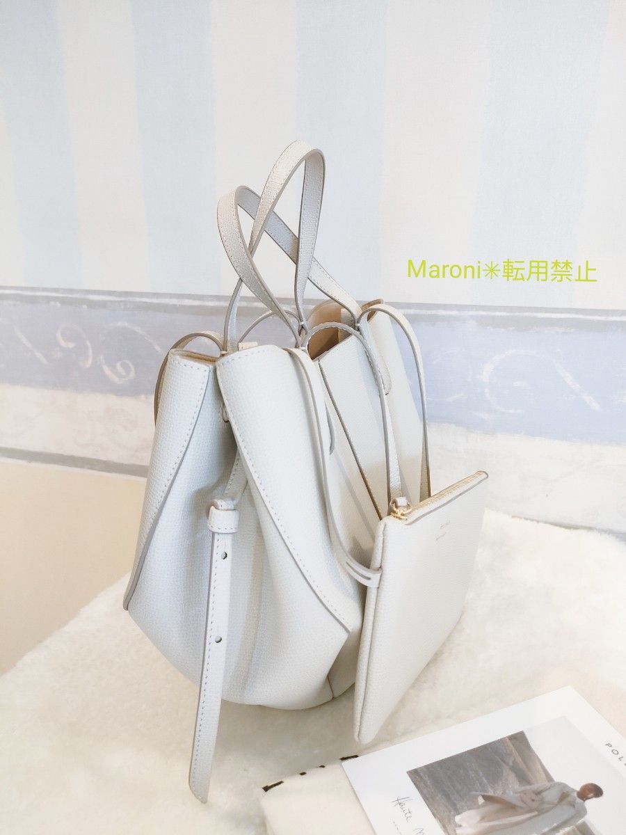 POLENE ポレーヌ Cyme Mini バッグ 完売 チョーク|Yahoo!フリマ POLENE ポレーヌ Cyme Mini バッグ 完売 チョーク|Yahoo!フリマ