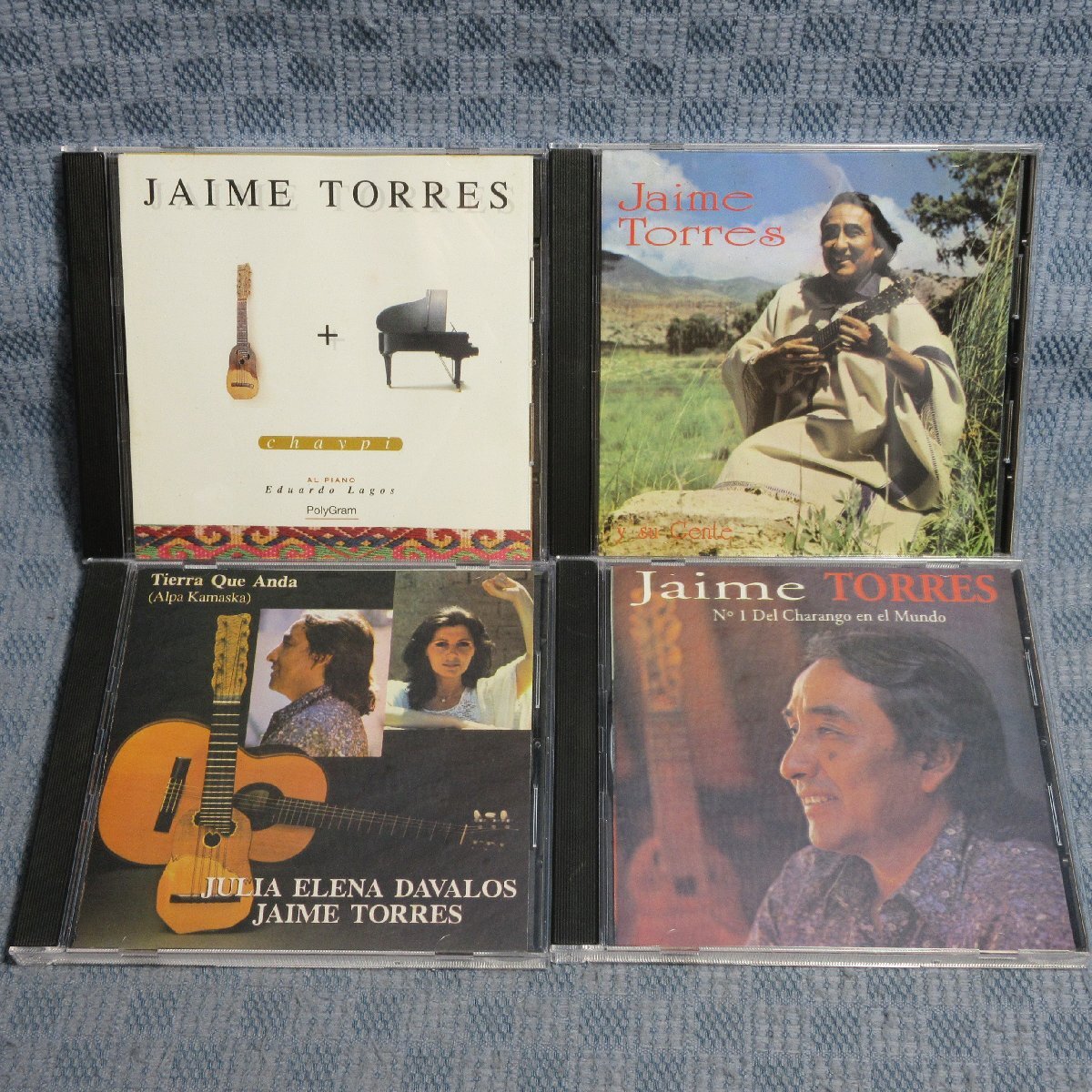 JA823●Jaime Torres(ハイメ・トーレス)「chaypi/y su gente」等 CD4点セット /チャランゴの画像1