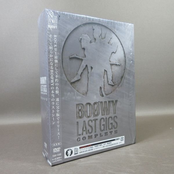 K319●BOOWY (氷室京介 布袋寅泰)「LAST GIGS COMPLETE 初回盤」DVD-BOX_画像1