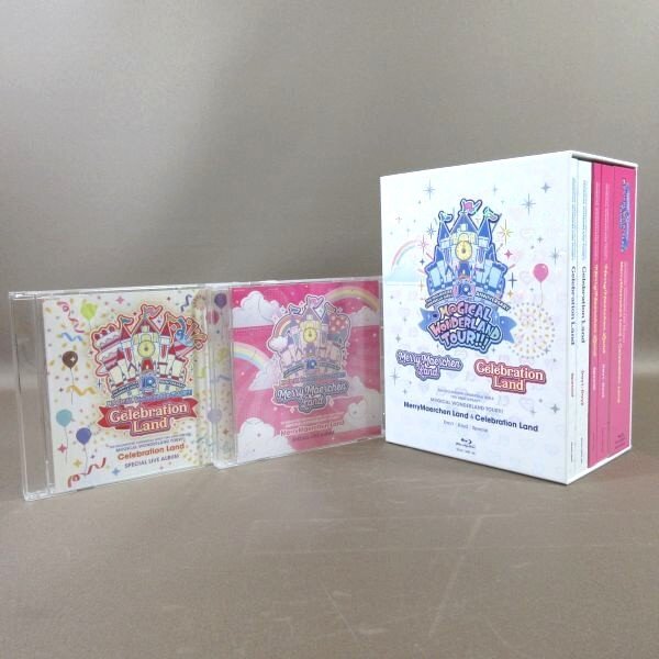 K334●THE IDOLM＠STER CINDERELLA GIRLS 10th ANNIVERSARY M＠GICAL WONDERLAND TOUR!!MerryMaerchen Land＆Celebration Land BD BOX CD付の画像1