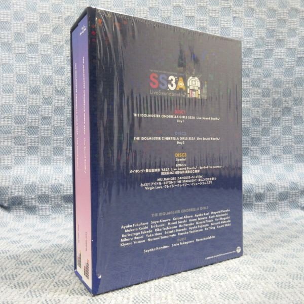 K343●「THE IDOLM＠STER CINDERELLA GIRLS SS3A Live Sound Booth Blu-ray BOX 初回限定生産」_画像2