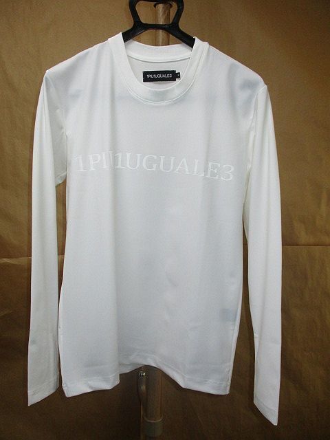 新品 1piu1uguale3 113 SPORT  PREMIUM SMOOTH CREW CREW LS 長袖Tシャツ カットソー 白 Ⅲ 3 S junhashimoto AKM wjkの画像1