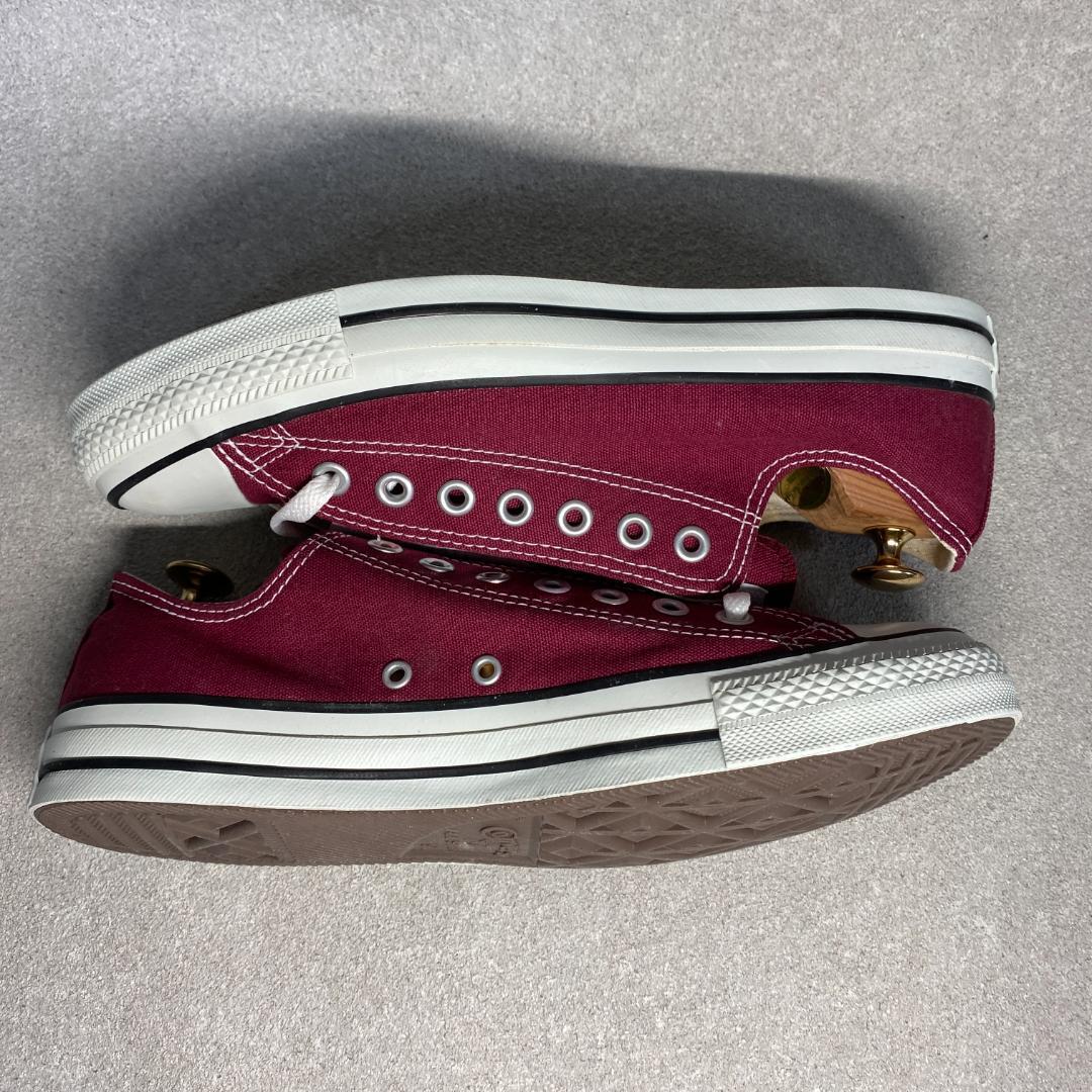 未使用 CONVERSE オールスター OX マルーン 28cm ★ALLの画像5