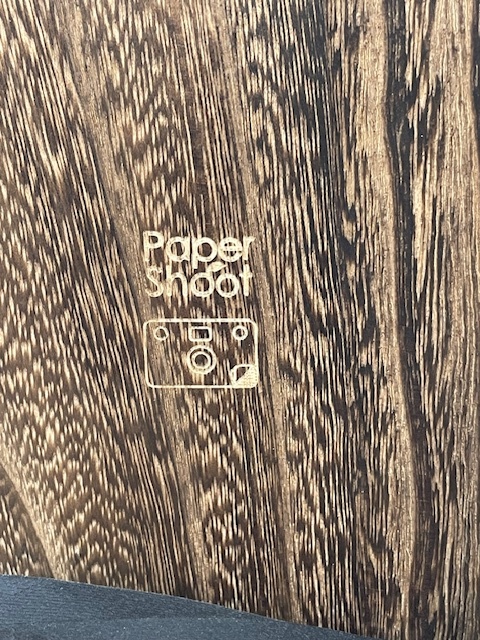 Paper Shoot paper Shute camera 