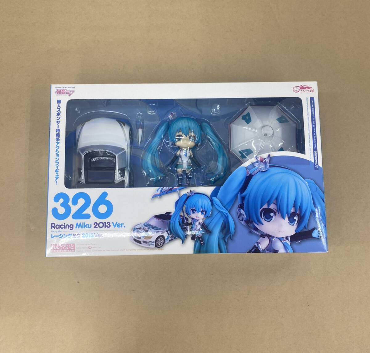 ★R220 / 開封・ジャンク品 ねんどろいど キャラクター・ボーカル・シリーズ01 初音ミク 326 レーシングミク2013Ver. ★_画像1